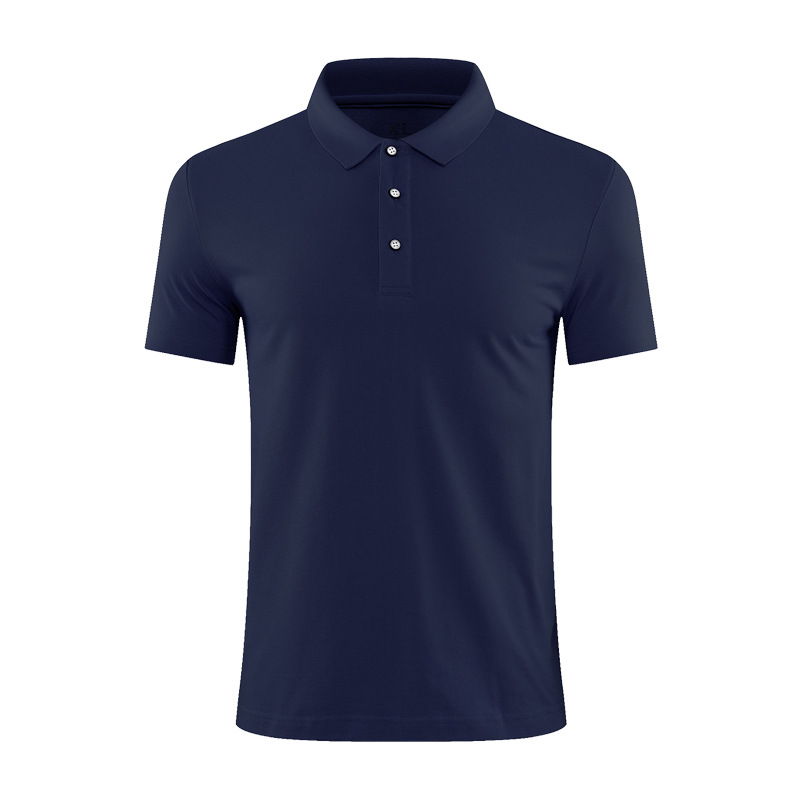 Plus Size High Quality Mercerized Cotton Polo Shirt With Custom Screen Printing Embroidery Logo USA Size 180 200 220g Polo Shirt