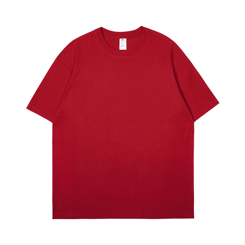 Ropa de marca masculina 100% camiseta de algodón premium de 260 gramos de talla S a 4XL