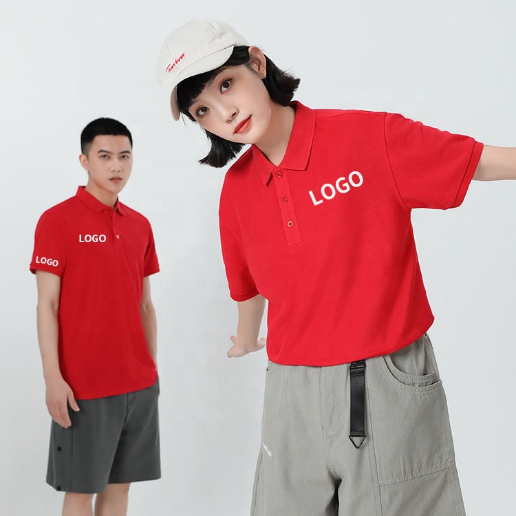 Camiseta de alta calidad polo de gran tamaño con impresión personalizada logotipo deportivo piqué 100% algodón bordado de marca de luxo polo de golf