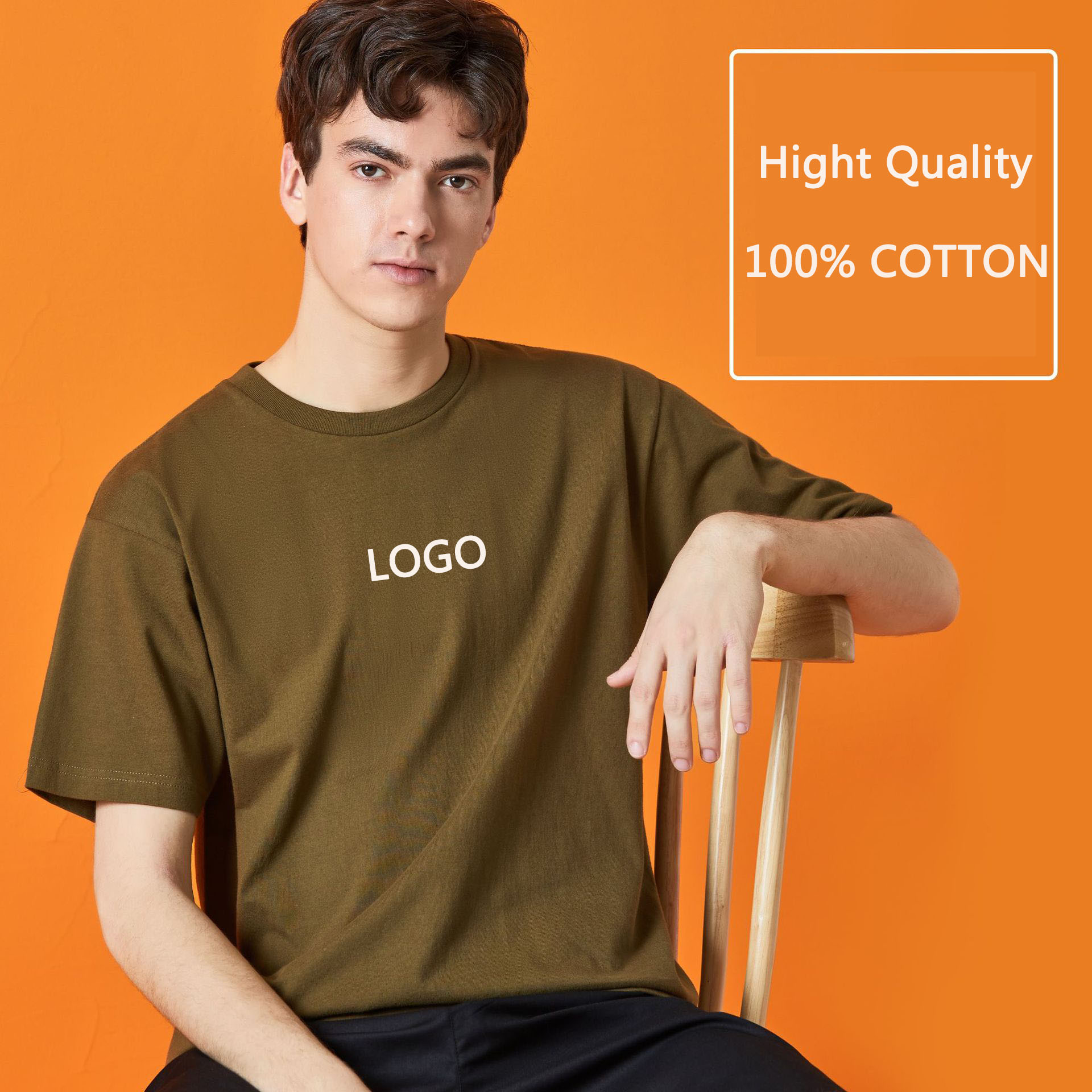 Gran oferta de camisetas con escote redondo por xunto para adultos, camiseta casual de manga curta con estampado gráfico de alta calidade e entrega rápida