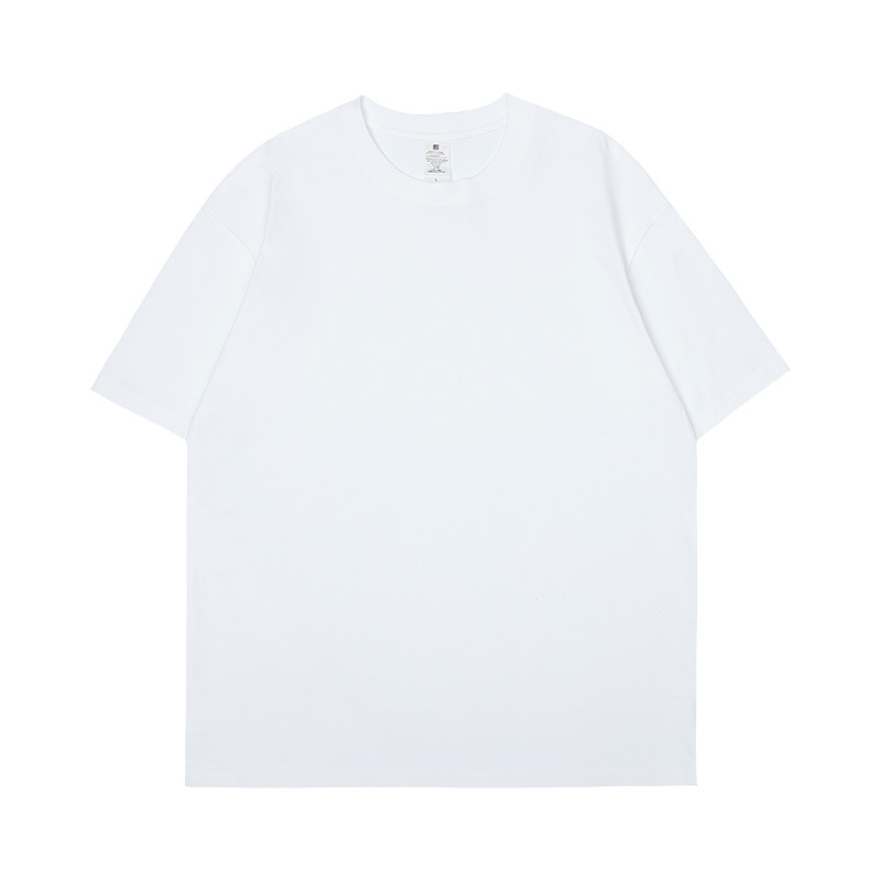 Ropa de marca masculina 100% camiseta de algodón premium de 260 gramos de talla S a 4XL