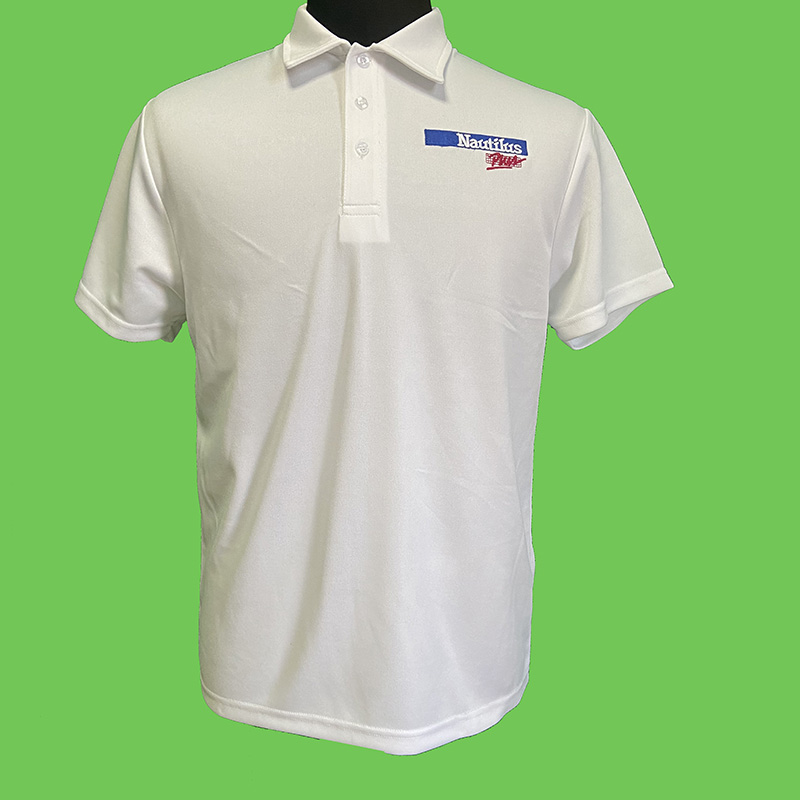 Polos de golf a granel, bordado, serigrafía, logotipo de sublimación, diseño personalizado para hombres, camiseta de algodón puro con cuello de polo sólido blanco