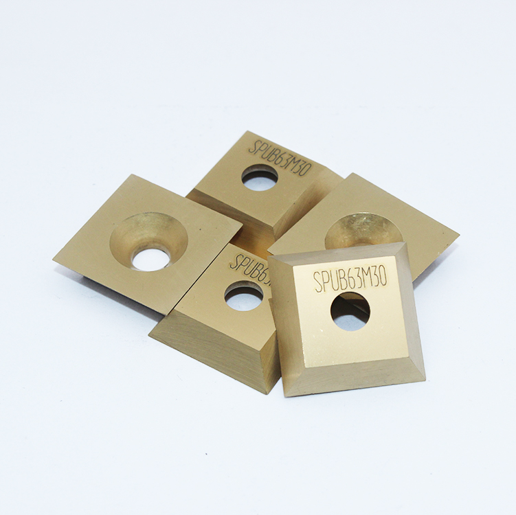 Wholesale SPUB63 tungsten indexable carbide brazing inserts woodworking tools