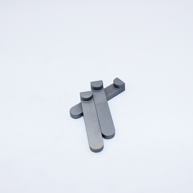 Tungsten carbide tamping tines use tip wearing part for Railway Industry