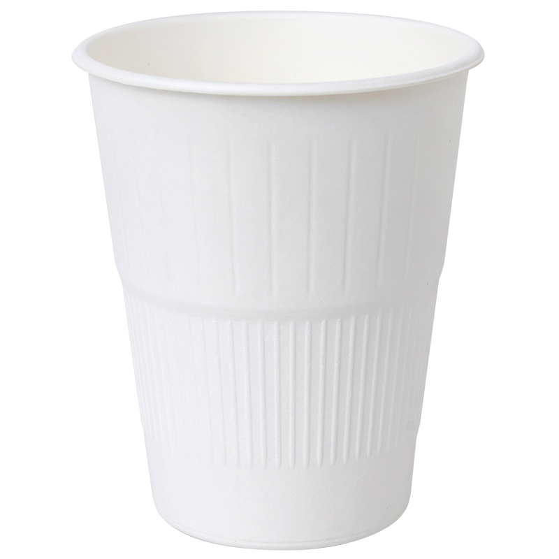 12oz Biodegradable Bagasse pulp mold Coffee Cup Featured Image