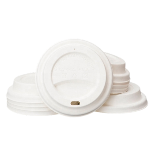 80mm Home Compostable Coffee Cup Sip Lids නව නිර්මාණය