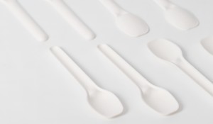 Compostable Ice Cream Spoon, Gihimo sa Sustainable Renewable Plant Fiber