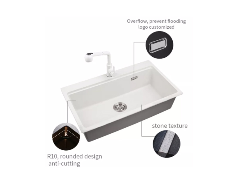 New granite and composite resin sink from Reginox - kbbreview