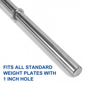 Standard 1 inch WEIGHTLIFTING Barbel