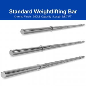 Standard 1 inch WEIGHTLIFTING Barbel