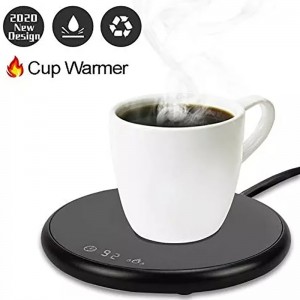 Portátil inteligente usb caneca aquecedor copo aquecedor de café montanha-russa para mesa de escritório em casa