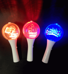 Shkop me dritë LED për koncert të personalizuar për topin brohoritës të Kpop Party Stick Light DIY