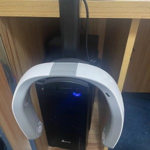 Custom Headset Stand nga adunay Usb Hub Ubos sa Desk Headset Display Hanger