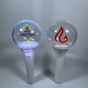 Fabrika OEM Ngjarjet Partia Diy akrilik Light Stick Koncert K-pop