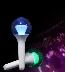 Bastão de luz LED Kpop acrílico personalizado para eventos de concerto