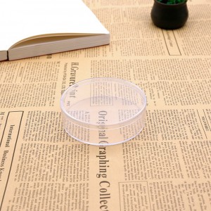 Scatola cosmetica personalizzata per stampaggio ad iniezione in PP PS acrilico Scatola di plastica trasparente di cristallo