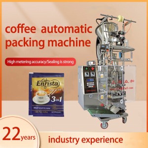 VFFS automatinio pieno / kavos / kolageno miltelių pakavimo mašinos gamyklos kaina