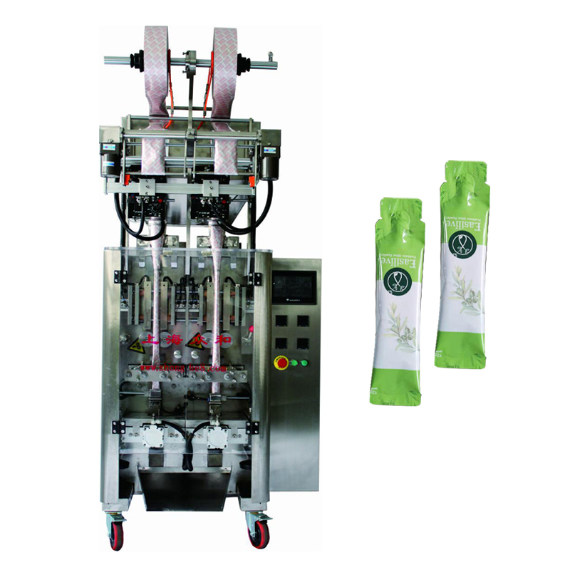 Double lane liquid packaging machine Featured Image