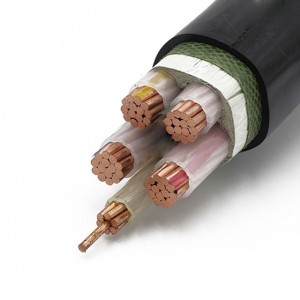 0,6/1kv CU/XLPE/PVC Uarmeret strømkabel