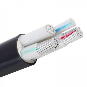 Cable de alimentación de aluminio AL/XLPE/PVC 0,6/1kv