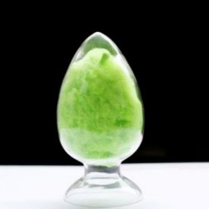 Fabrikistoj provizas reciklitan poliestera kolora poliestera bazfibro fluoreska verda granda rendimento