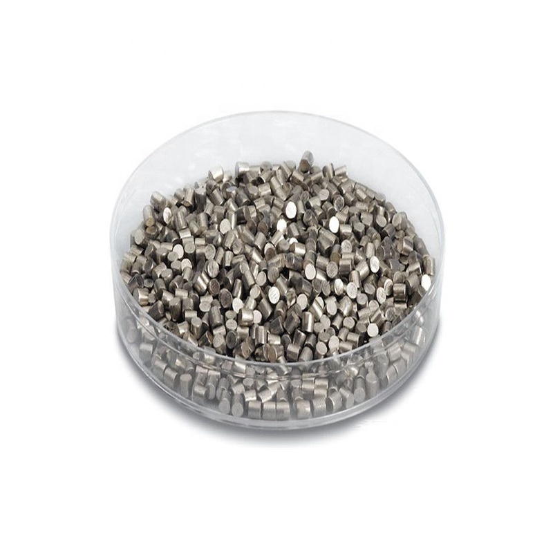 Metal hafniyum Hf granülleri veya pelet fiyatının fabrika fiyatı