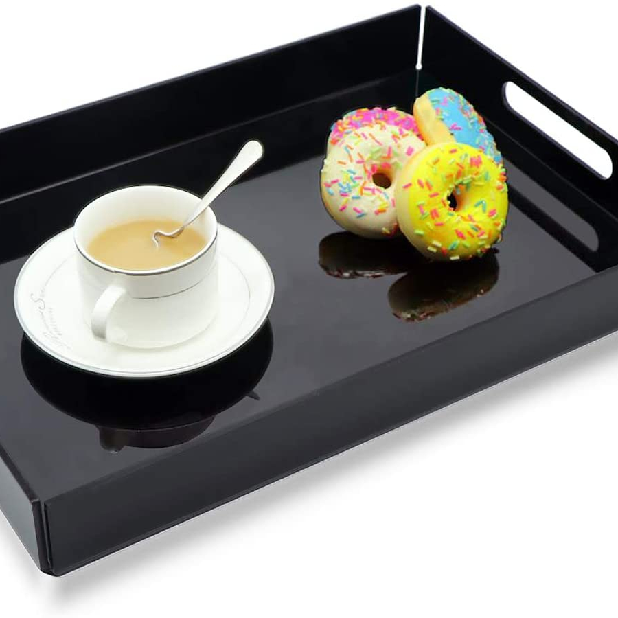 Black Acrylic Food Serving Tray Featured Image