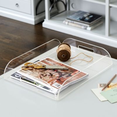 Clear Plexiglass Serving Tray Acrylic Food Tray Featured Image