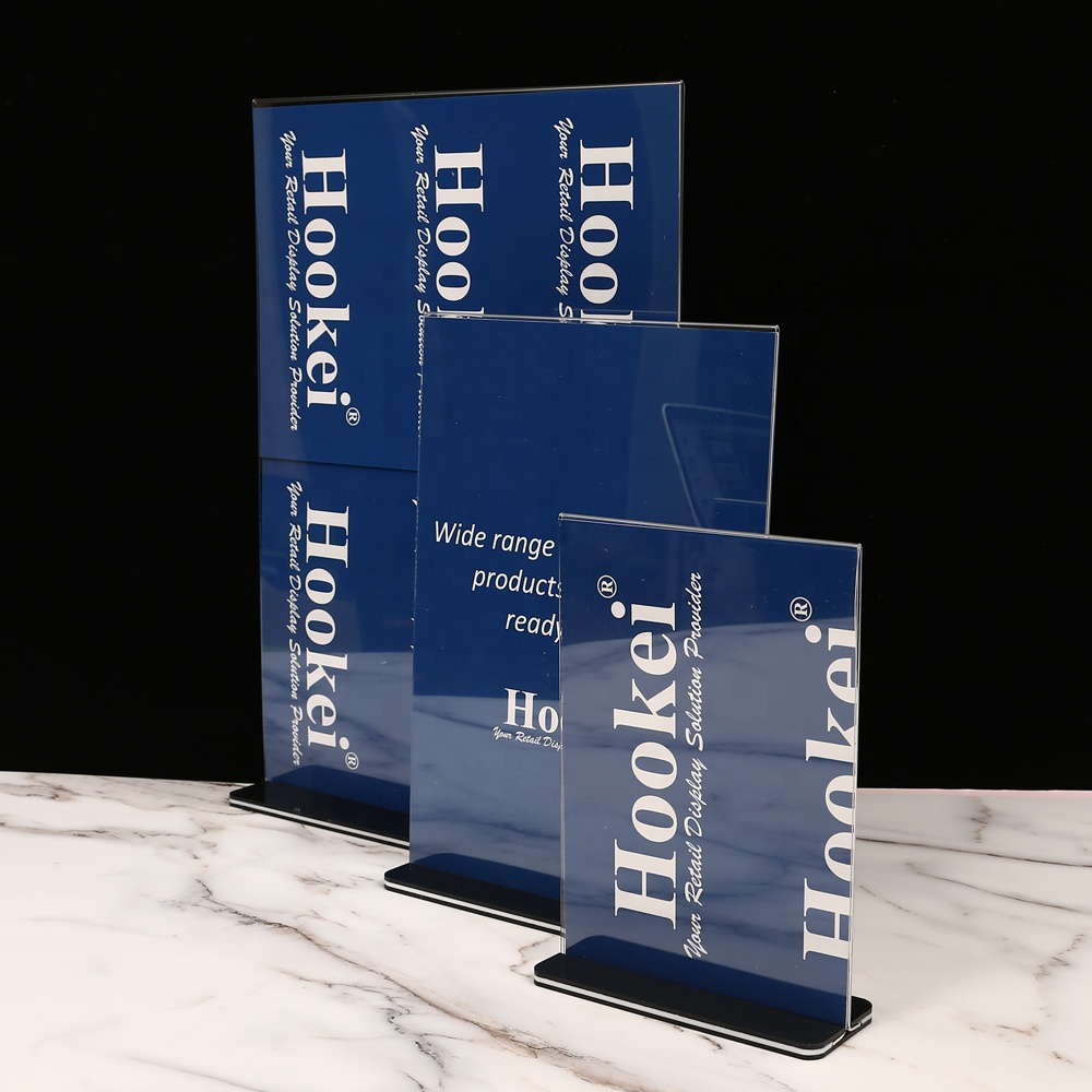Acrylic Table Stand Sign Holder Featured Image