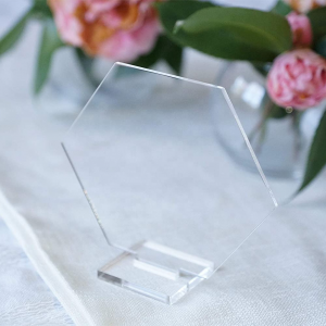 Acrylic Table Number Holder