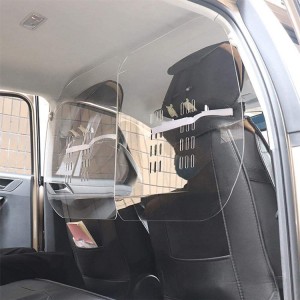 Clear Acrylic Taxi Driver Protection