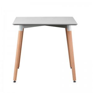 Nordic dining table modern minimalist home solid wood square table (Color consulting customer service).