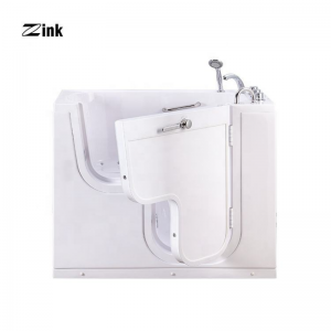 Vendita calda Z1057 Piccola camminata accessibile in vasche da bagno Combo di doccia per vechji