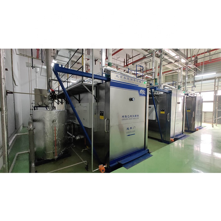 Class II Eto Gas Gas Sterilization Equipment 304 Stainless Steel Sterilizer Chamber