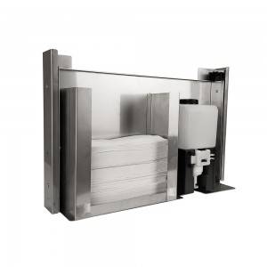 Paper Dispenser With Automatic Sensor Soap Dispense FG1001