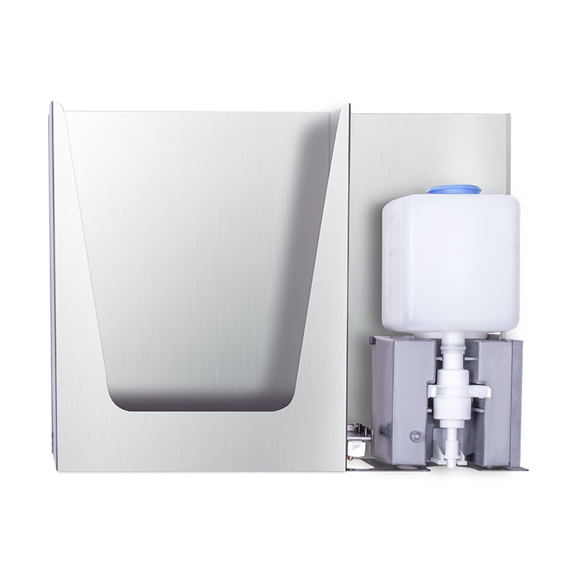 FG5888S Tissue doaze soap dispenser efter spegel