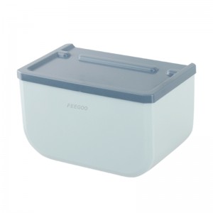 FG5688 кутии за купатило за купатило, безшевни лепливи куки, мултифункционални водоотпорни ѕидни ролни багажници за складирање марамчиња