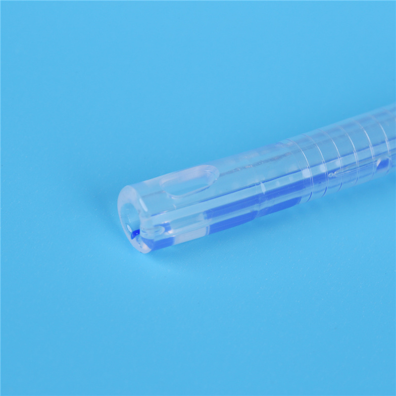 2 Way with Unibal Integral Balloon Technology Transparent Silicone Foley Catheter Integrated Flat Balloon Open Tipped Suprapubic Use Catheter