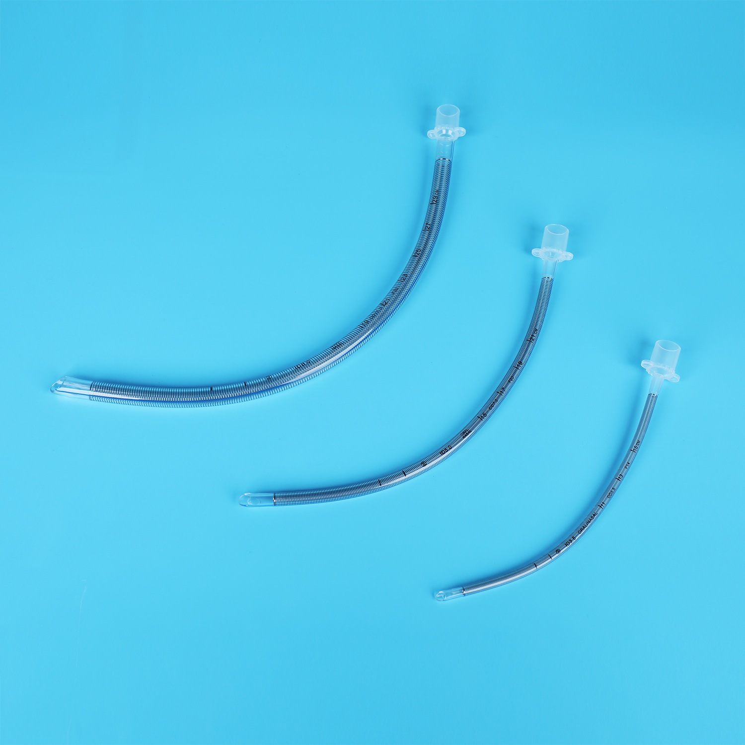 Tube endotrachéal blindé/renforcé flexible Fabricant de PVC Fourniture médicale Matériel médical jetable Tube médical Embout souple flexible