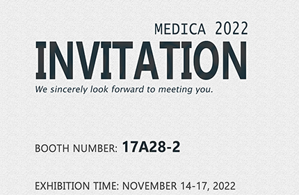 Bine ați venit la MEDICA 2022 din Düsseldorf