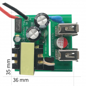 China Design 5v 2a usb mobile phone charger plug socket module PCB circuit board