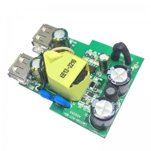 5v 2.4Amp Phone Mobile Charger PCB Circuit Board