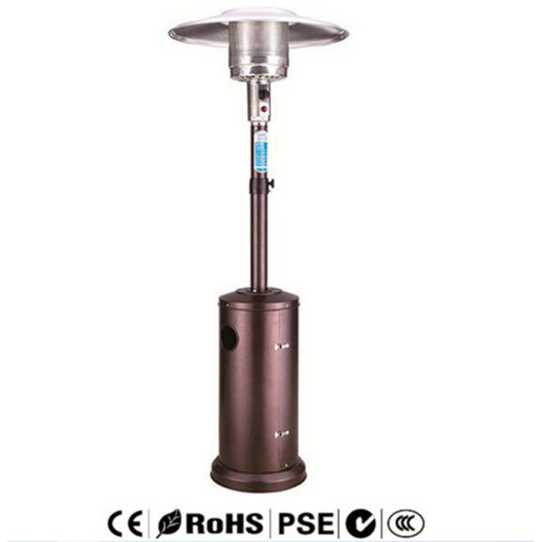 OEM/ODM China China Movable Outdoor Patio Gas Heater with Adjustable Flame Muztag 500A
