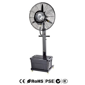 OEM China China 26 Inch 30 Inch Water Misting Fan Industrial Outdoor Air Cooling Spray Mist Fan Water Spray Fan Water Mist Fan Air Mist Fan