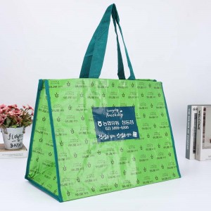 Engros Tote Non Woven Bag med Glidelås Salgsfremmende Shopping Bag Gjenbrukbar Bag