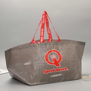 Veleprodajna velika netkana torba s patentnim zatvaračem Promotivna torba za kupnju Torba za višekratnu upotrebu