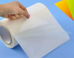 Etiquetas autoadesivas redondas personalizadas à prova d'água transparentes em branco de PVC PET