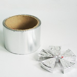 Továrenská zákazková embosovaná tlač Laminovaný maslový baliaci papier z hliníkovej fólie