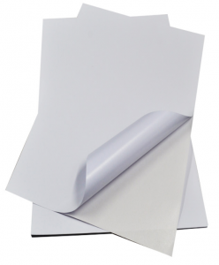 Drukājama krēmkrāsas balta koka bez pašlīmējoša uzlīme Pašlīmējoša papīra etiķetes materiāls lāzera un tintes printeriem