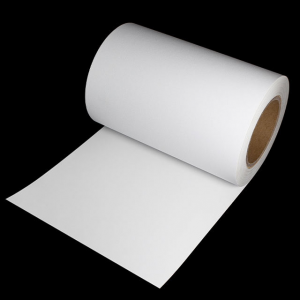 Setikara se Hatisitsoeng sa Cream White Wood sa Mahala se Ikhomaretsang Se Self Adhesive Paper Label Material For Laser le Printer ea Inkjet